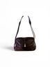 Made In Korea Brown Leather Shoulder Bag One size - photo 4