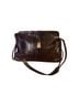 Made In Korea Brown Leather Shoulder Bag One size - photo 1