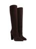 Stuart Weitzman 100% Suede Brown Boots Size 11 - photo 2