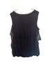 Alfani 100% Polyester 96% Rayon 4% Spandex Stripes Black White Tank Top Size 2X - photo 2