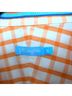 J. McLaughlin Plaid Orange White Long Sleeve Button-Down Shirt Size XL - photo 3