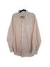 J. McLaughlin Plaid Orange White Long Sleeve Button-Down Shirt Size XL - photo 1