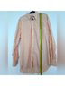 J. McLaughlin Plaid Orange White Long Sleeve Button-Down Shirt Size XL - photo 12