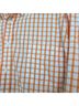 J. McLaughlin Plaid Orange White Long Sleeve Button-Down Shirt Size XL - photo 14