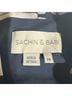 Sachin + Babi 100% Polyester Floral Blue Ivory Cocktail Dress Size 14 - photo 3