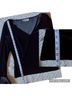 Chetta B Solid Black Blouse Size M - photo 6