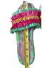 Betsey Johnson Green Gold Pink Sandals Size 8 1/2 - photo 2