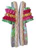Betsey Johnson Green Gold Pink Sandals Size 8 1/2 - photo 4