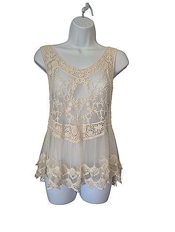 Roommates Sleeveless Blouse (view 1)