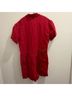 RIVET.UTILITY 100% Linen Red Jumpsuit Size L - photo 4