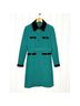 J.Crew Solid Teal Coat Size 2 - photo 4