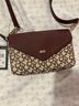 DKNY Print Brown Leather Belt One size - photo 6