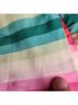 J.Crew 100% Polyester 100% Polyester Stripes Multi Color Cocktail Dress Size 2 - photo 9