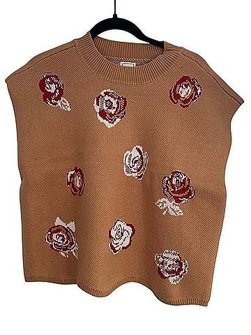 Anthropologie Maeve Cap Sleeve Sweater Vest Jacket (view 1)