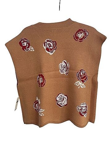 Anthropologie Maeve Cap Sleeve Sweater Vest Jacket (view 2)