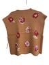 Anthropologie Floral Tan Red Jacket Size XL - photo 2