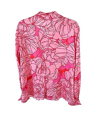 Boston Proper Sophia Charmeuse Blouse Long Sleeve T-Shirt (view 2)