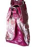 Roxbury Floral Pink Ivory White Leather Satchel One size - photo 3