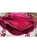 Roxbury Floral Pink Ivory White Leather Satchel One size - photo 12
