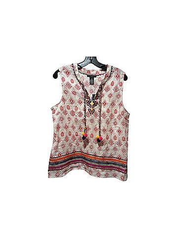 Chelsea & Theodore Boho Sleeveless Blouse (view 2)