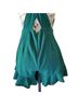 Dazey LA Solid Teal Overall Shorts Size S - photo 6