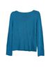 Ann Taylor 100% Silk Blue Pullover Sweater Size S - photo 2