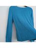 Ann Taylor 100% Silk Blue Pullover Sweater Size S - photo 15