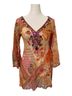 Solitaire Floral Multi Color Casual Dress Size S - photo 1