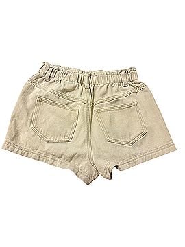 Mint denim khaki shorts Shorts (view 2)