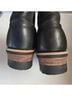 FRYE 100% Leather Solid Black Boots Size 8 - photo 5