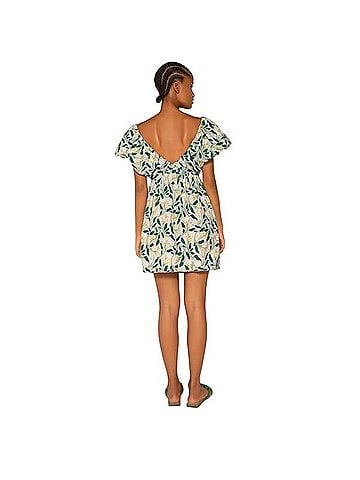 Agua by Agua Bendita Dos Gardenias Celeste Mini Dress 9665 Casual Dress (view 2)