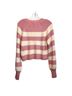 Cinq à Sept Stripes Pink White Pullover Sweater Size M - photo 3