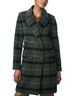 Bernardo Plaid Green Black Coat Size XS - photo 1