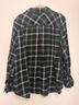 Well Worn Plaid Black Green White Yellow Button-Down Shirt Size XL - photo 4