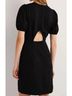 Boden 100% Polyester Black Cocktail Dress Size 10 - photo 6