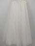 Majorelle 100% Polyester 97% Polyester 3% Elastane Solid White Formal Skirt Size S - photo 4