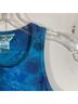 Hard Tail Tie-dye Blue Purple Sleeveless Top Size S - photo 5