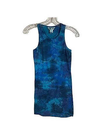 Hard Tail Forever Long Racer Tank Sleeveless Top (view 1)