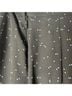 Kay Unger 100% Silk Polka Dots Black Blue Silk Skirt Size 6 - photo 4