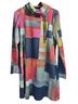 Joseph Ribkoff Print Multi Color Long Sleeve Blouse Size 4 - photo 1