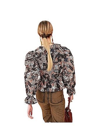 Ulla Johnson kalila blouse Long Sleeve Top (view 2)