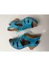 John Fluevog 100% Leather Teal Wedges Size 8 - photo 9
