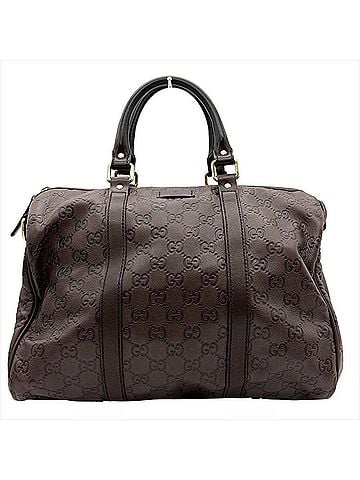 Gucci Gucci GUCCI Guccissima Handbag, Shima Leather, 193603, Brown, Gold Hardware, Boston Bag, Women's (view 1)