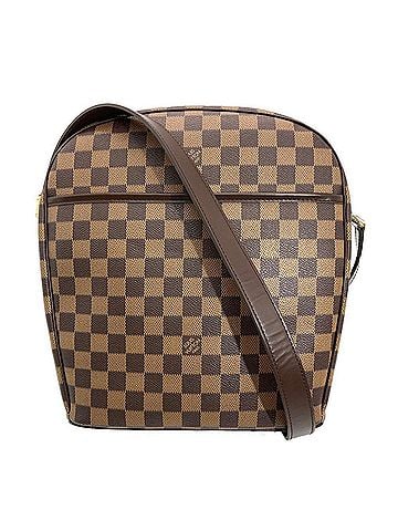 Louis Vuitton Louis Vuitton Ipanema GM Shoulder Bag, Damier Ebene, N51292, Brown with Gold Hardware, VI1011, Men's/Women's. (view 1)