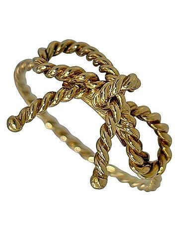 Tiffany & Co. Tiffany & Co. Twist Ribbon Ring, approximately 18K Yellow Gold (2.5g), for women. (view 1)