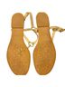 Coach Casual 100% Leather Gold Tan Sandals Size 9 - photo 2