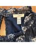 Joie Floral Black White Cocktail Dress Size XXL - photo 3