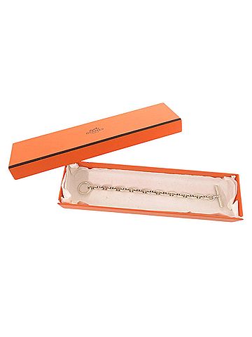 Hermès Hermes Chaine d'Ancre PM 18-link bracelet, Margiela era, 1990s, 925 sterling silver (0903HERMES) (view 2)