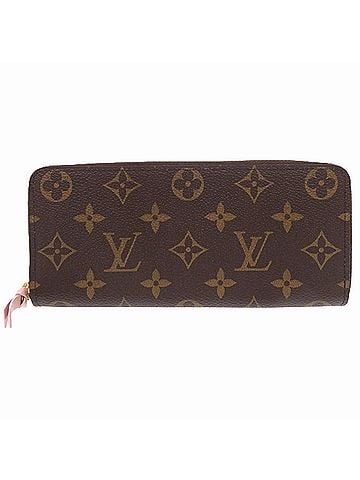 Louis Vuitton Louis Vuitton Portefeuille Clemence Monogram M61298 Canvas Brown Long Wallet LV 0845 LOUIS VUITTON (view 1)