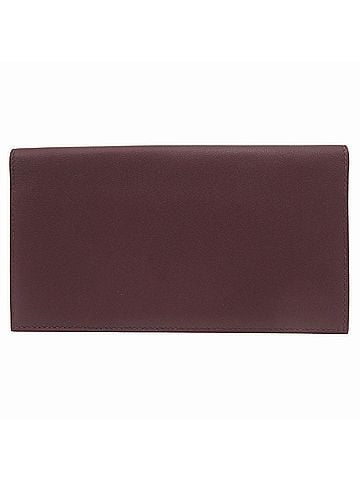 Hermès Hermes Citizen Twill Long Wallet, ?R stamp, Veau Swift, Prune, 1399HERMES Men's Wallet (view 1)